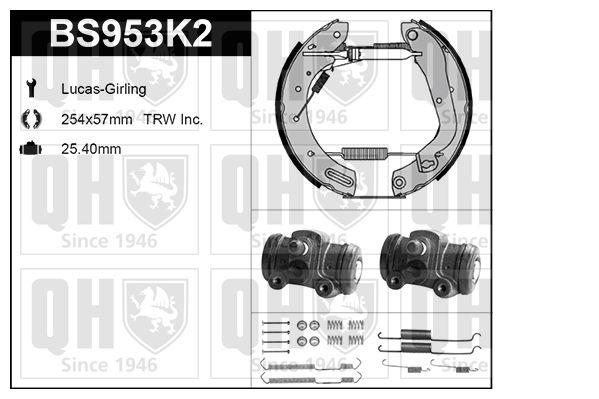 QUINTON HAZELL Jarrukenkäsarja BS953K2